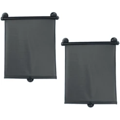 Altabebe Sonnenschutzrollo Doppelpack Schwarz