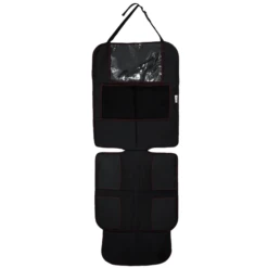 AXKID Sitzschutz Deluxe, Schwarz