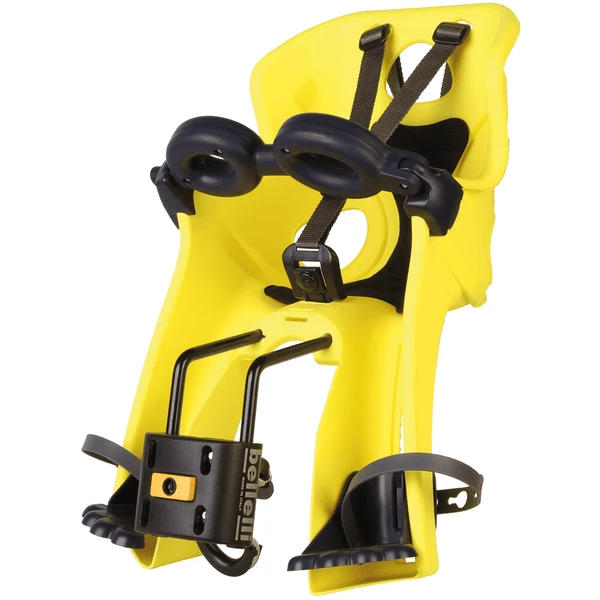 BELLELLI Fahrradsitz Freccia B-Fix Frame Mount HI VIZ 1 BELLELLI Fahrradsitz Freccia B-Fix Frame Mount HI VIZ
