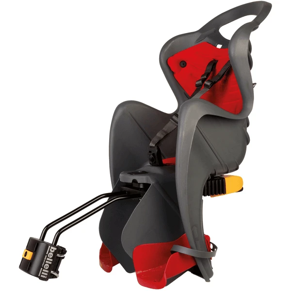 BELLELLI Fahrradsitz Mr Fox Reclining B-fix Frame Mount Dark Grey 1 BELLELLI Fahrradsitz Mr Fox Reclining B-fix Frame Mount Dark Grey