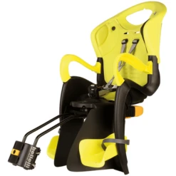 BELLELLI Fahrradsitz Tiger Reclining B-Fix Frame Mount Yellow HI VIZ