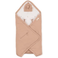 BEMINI Wickeldecke Pady Waffle + Jersey Bio Natural