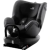 Britax Römer Kindersitz Dualfix 2 R Black Ash Inklusive Sommerbezug Frottee Blue