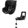 Britax Römer Kindersitz Dualfix 3 I-Size Galaxy Black Inklusive Flex Base ISENSE