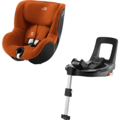 Britax Römer Kindersitz Dualfix 3 I-Size Golden Cognac Inklusive Flex Base 5Z