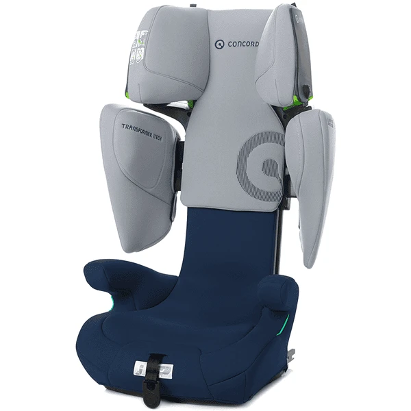 CONCORD Kindersitz Transformer ITech Whale Blue 1 CONCORD Kindersitz Transformer ITech Whale Blue