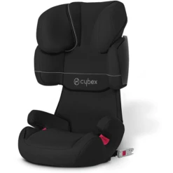Cybex SILVER Kindersitz Solution X-fix Pure Black-Black