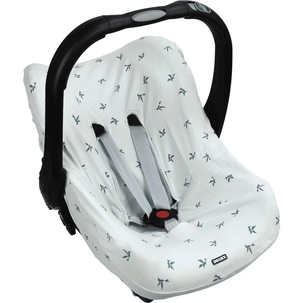DOOKY Sitzbezug Für Babyschalen 0+ Origami Swallow Jade 1 DOOKY Sitzbezug Für Babyschalen 0+ Origami Swallow Jade