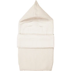 Koeka Fußsack 0+ 3 Punkte Plüsch Oslo Naturel/kiesel