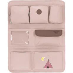 LÄSSIG Car Wrap To Go Adventure Tipi Pink