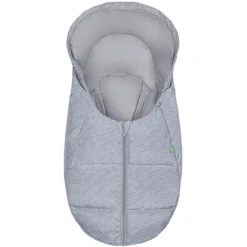 Odenwälder Fußsäckchen BabyNest Dauni Fashion Modern Blizzard Cool Grey