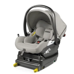 Peg Perego Babyschale Primo Viaggio Lounge Moonstone Inklusive I-Size Base Schwarz