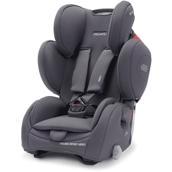 RECARO Kindersitz Young Sport Hero Core Simply Grey 1 RECARO Kindersitz Young Sport Hero Core Simply Grey
