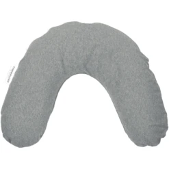 THERALINE Nackenkissen Mittel 100 X 21 Cm Inkl. Bezug Melange Mittelgrau Bambus Kollektion